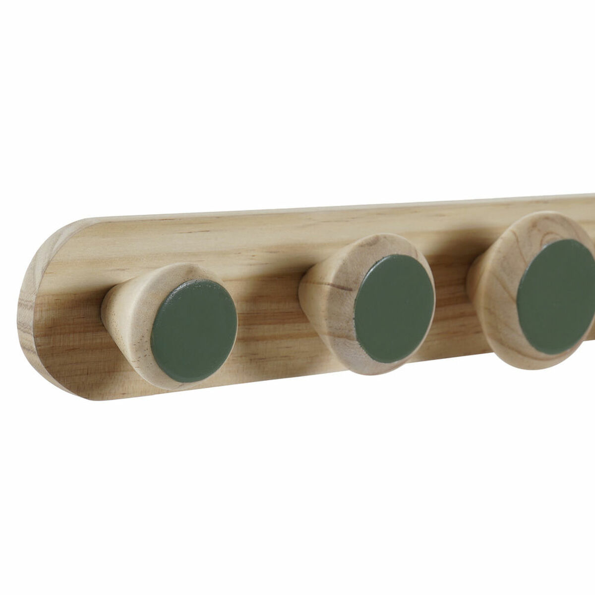 Perchero de Pared DKD Home Decor Plástico Madera MDF Tropical 48 x 6 x 7,5 cm (2 Unidades) 2 S3021384_1