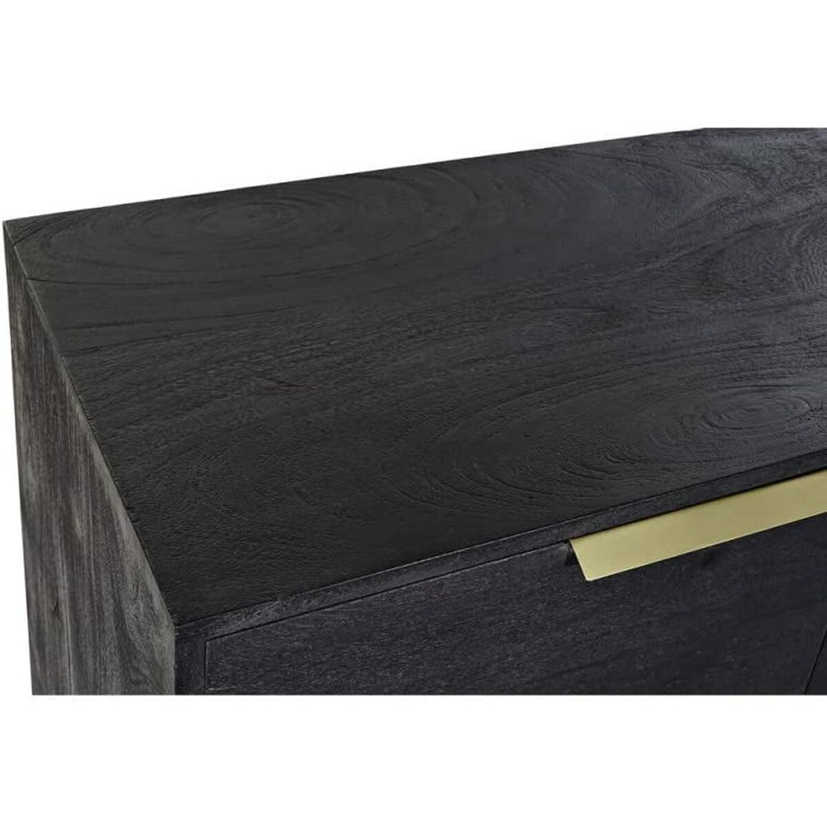 Aparador DKD Home Decor Negro Dorado Madera de mango 145 x 41 x 77 cm 7 S3023119_6