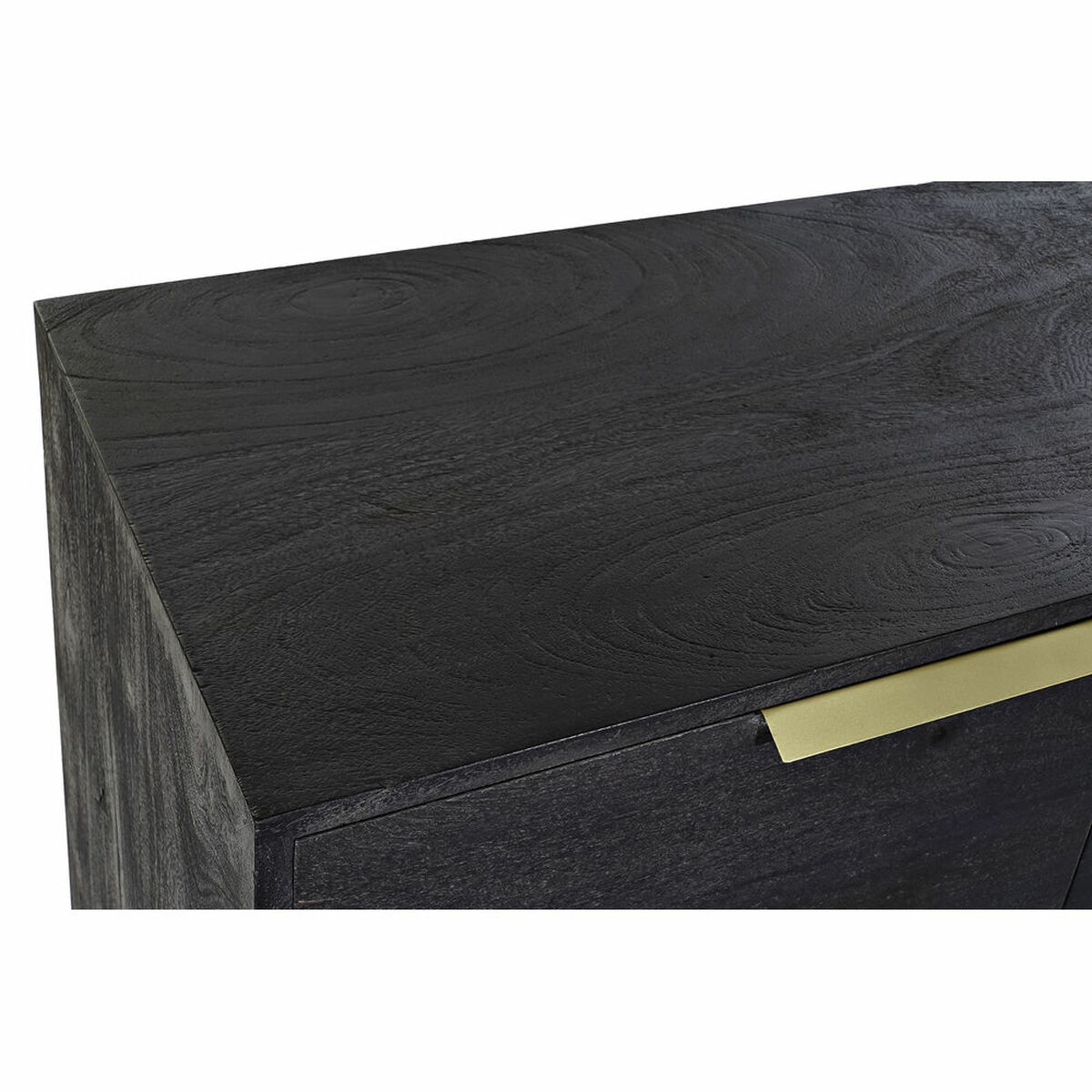 Aparador DKD Home Decor Negro Dorado Madera de mango 145 x 41 x 77 cm 10 S3023119_9