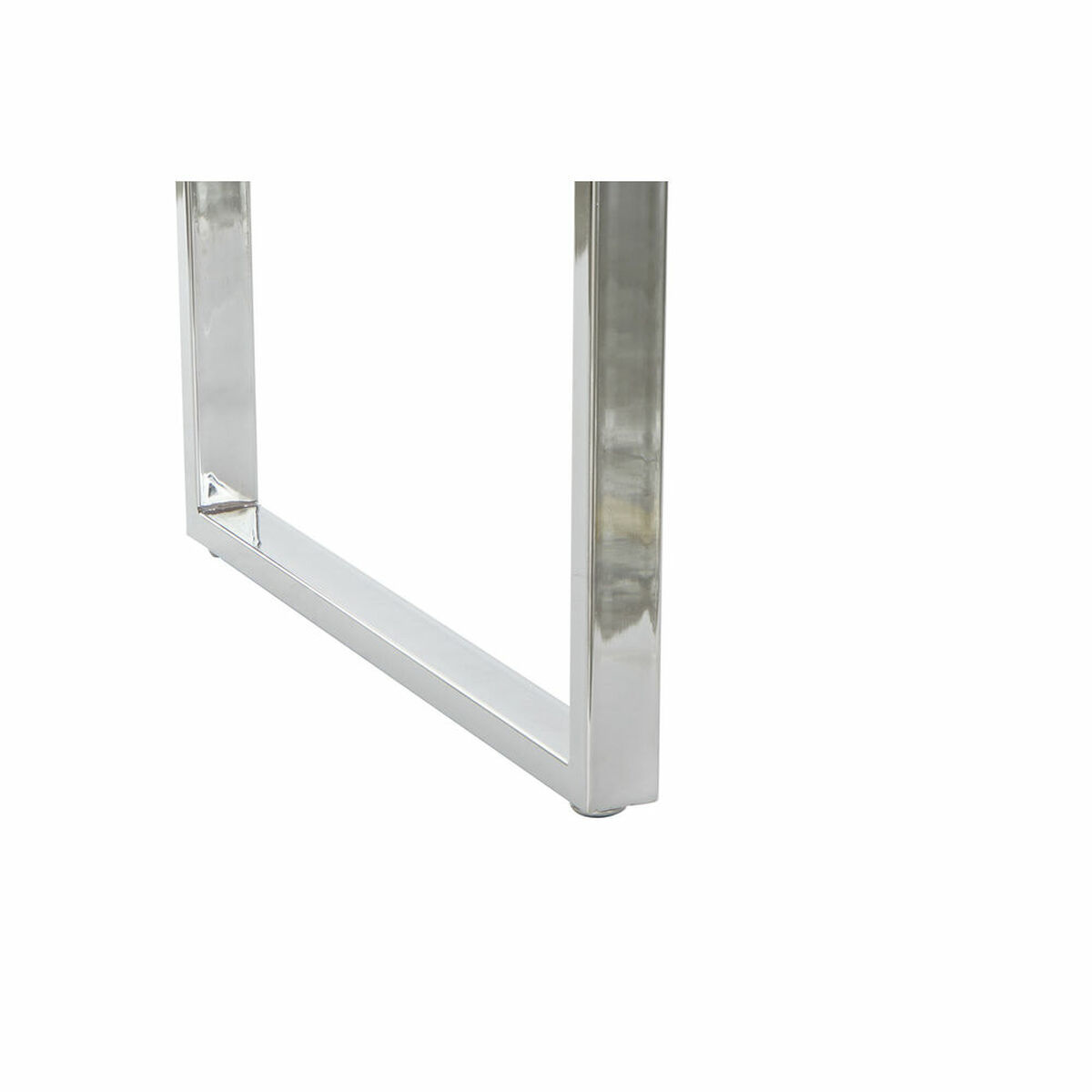 Escritorio DKD Home Decor Blanco Plateado Metal Madera MDF 120 x 55 x 76 cm 2 S3032765_1