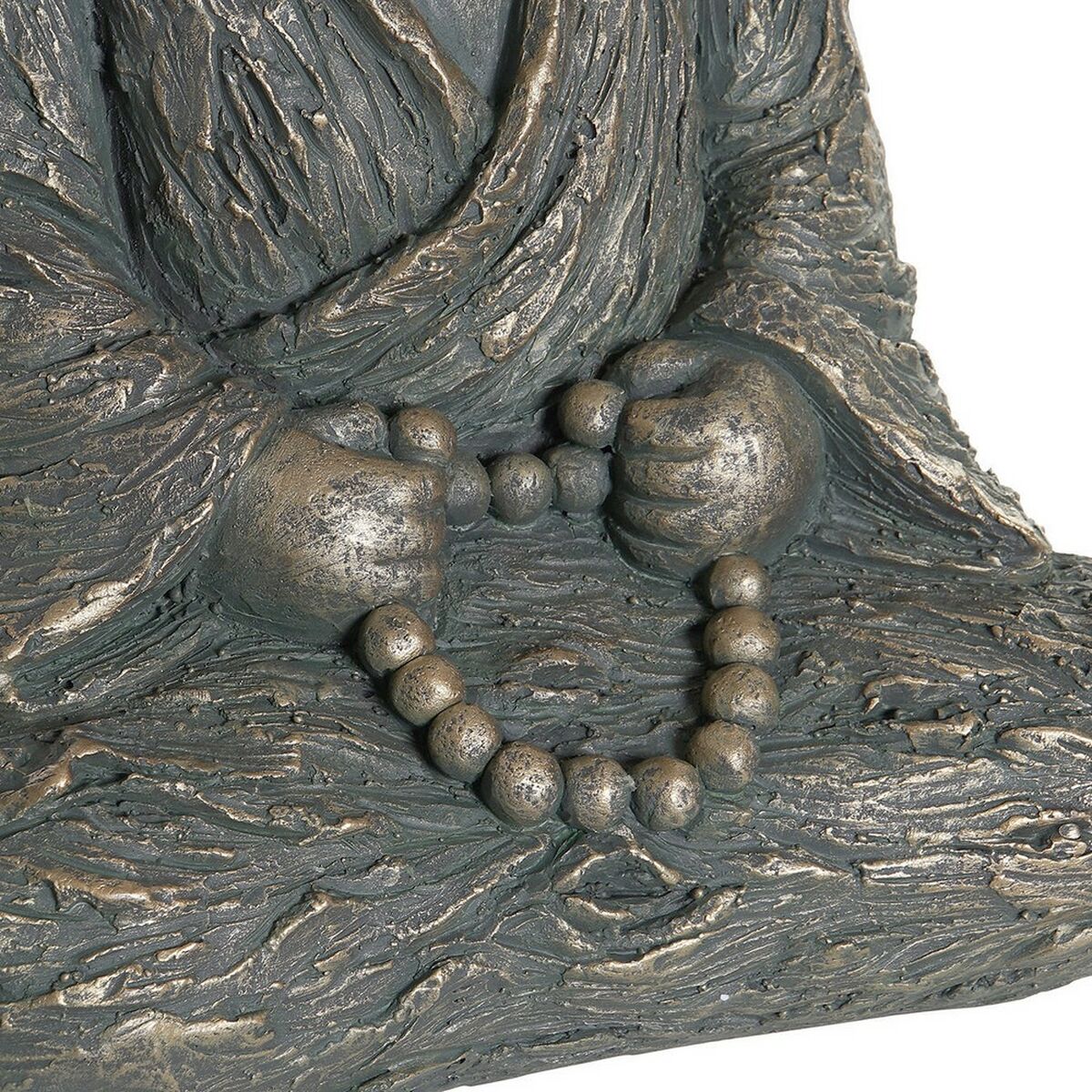 Figura Decorativa DKD Home Decor Fibra de Vidrio Monje (2 pcs) (27 x 27 x 40 cm) 3 S3026990_2