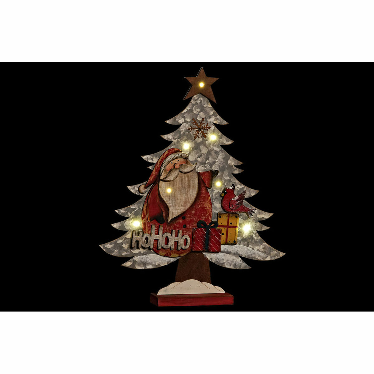 Adorno Navideño DKD Home Decor Madera (2 pcs) (33 x 6 x 39.5 cm) 2 S3025053_1