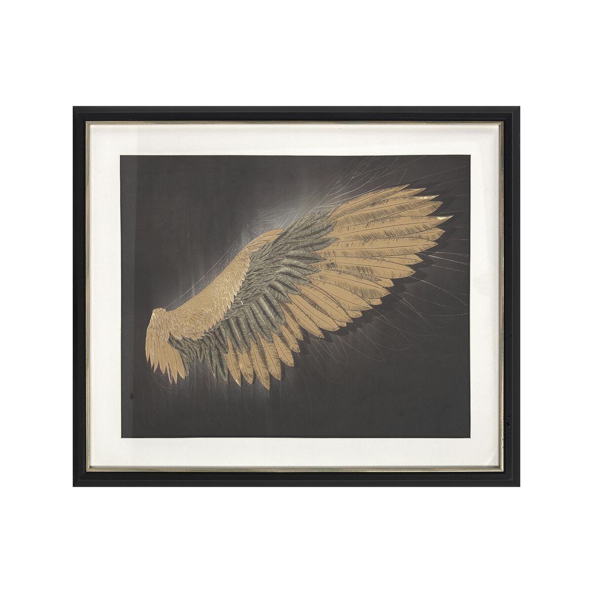 Cuadro DKD Home Decor Cristal Madera MDF 63 x 3,5 x 53 cm 1 S3018112_0