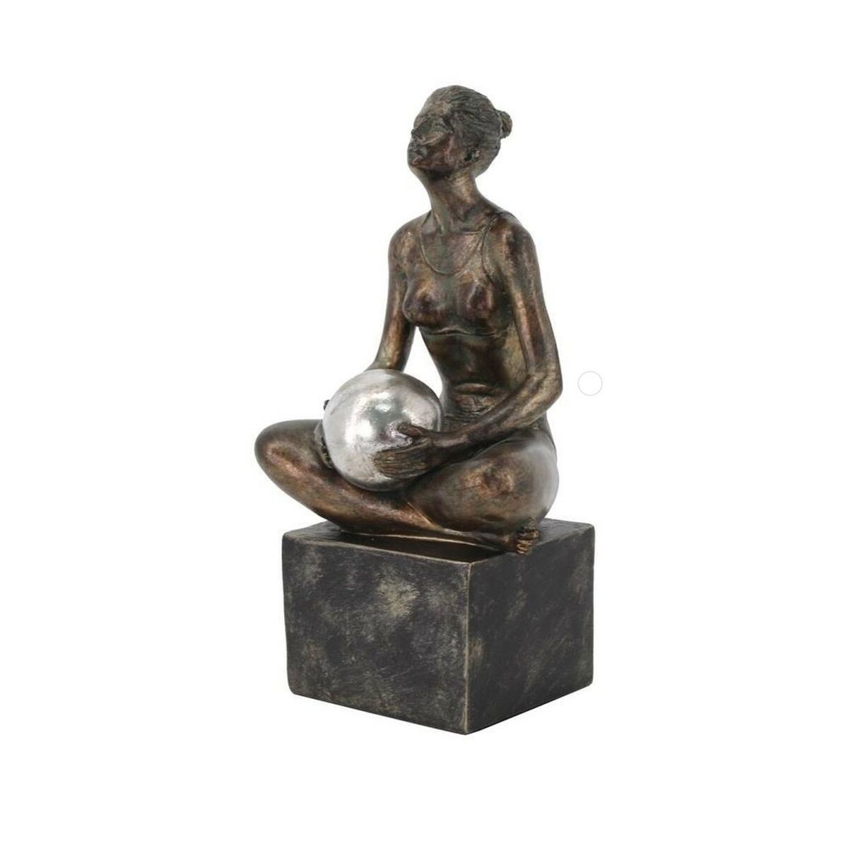 Figura Decorativa DKD Home Decor Cobre Gimnasta 14 x 11,5 x 25,5 cm 1 S3019639_0