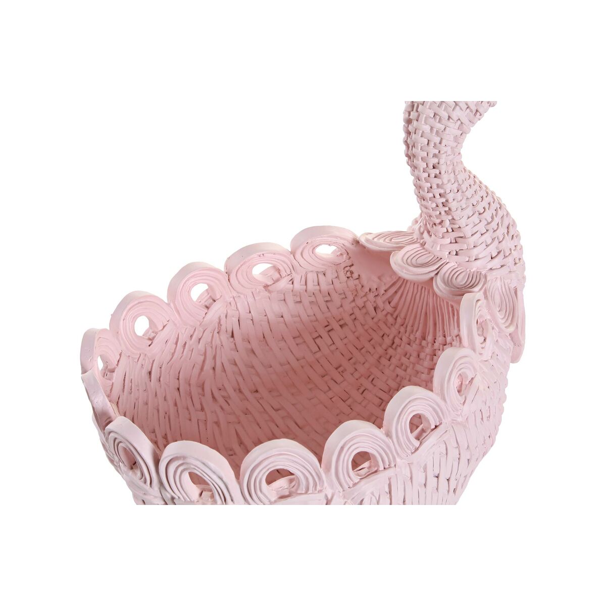 Vaciabolsillos DKD Home Decor Resina Aluminio Romántico 23 x 14,3 x 23 cm (2 Unidades) 2 S3017395_1