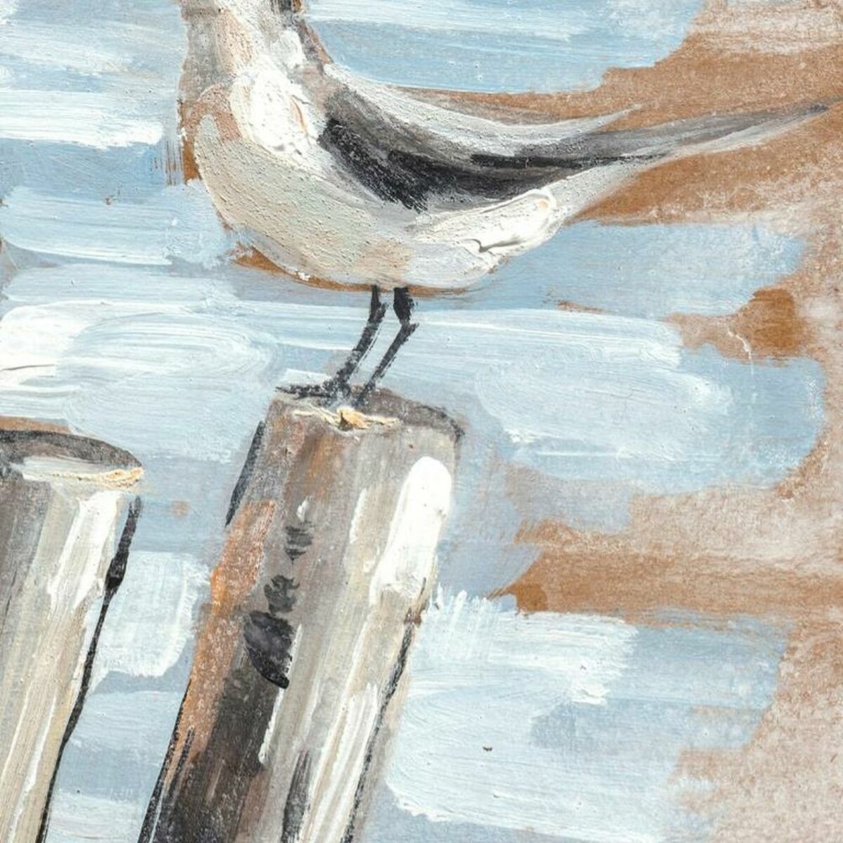 Lienzo DKD Home Decor Pino Lienzo 45 x 2,7 x 45 cm 4 S3028223_3