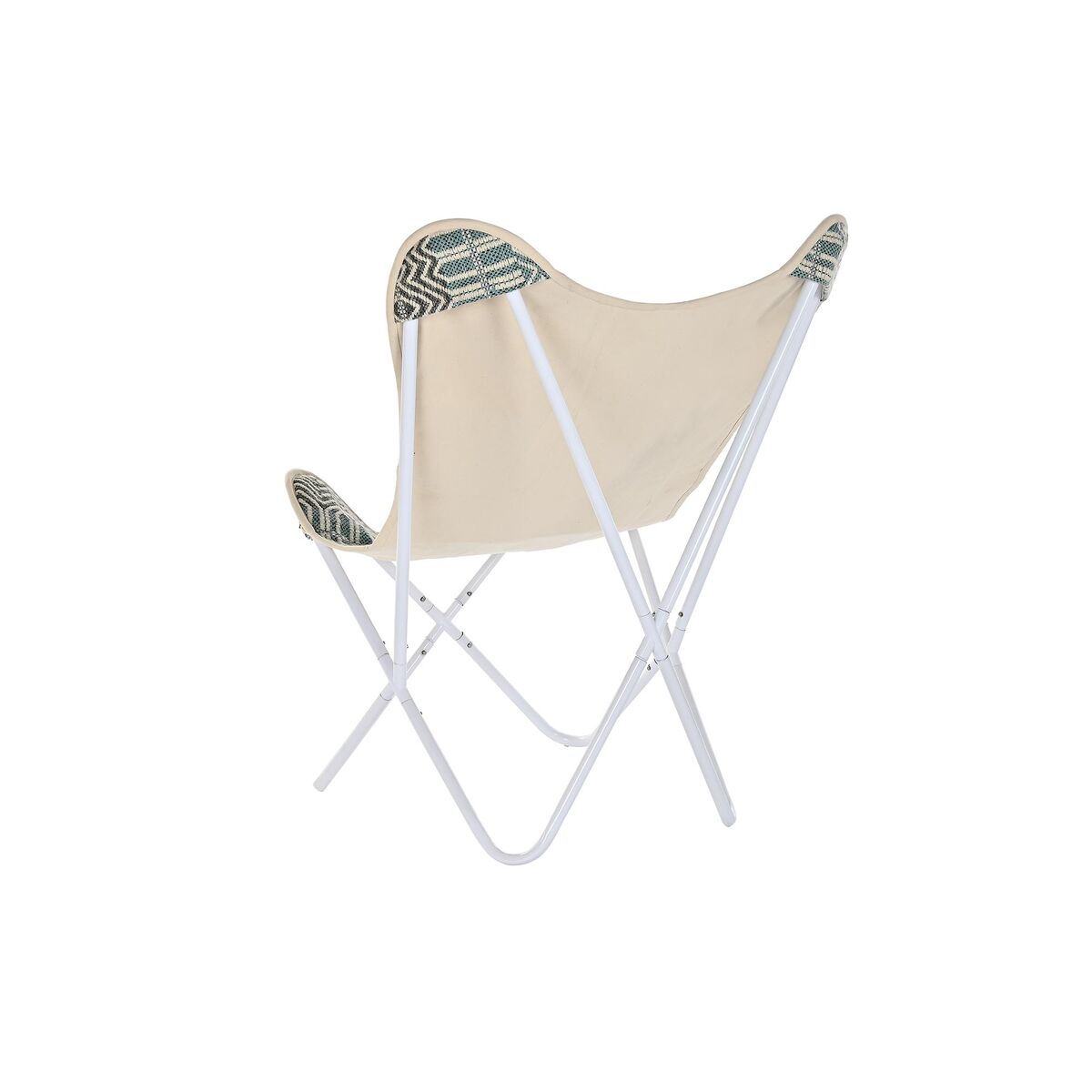 Sillón de jardín DKD Home Decor Azul Blanco Verde Hierro 74 x 65 x 90 cm 4 S3032019_3
