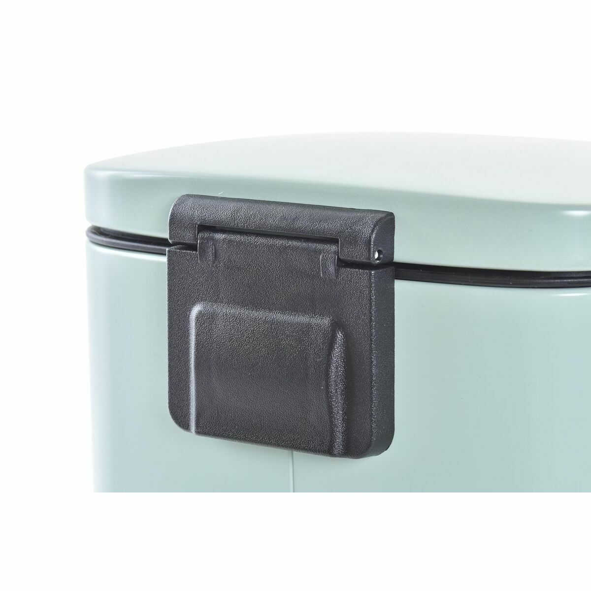 Cubo para la Basura DKD Home Decor Menta Mate 21 x 15 x 29,5 cm Metal 5 L Básico 4 S3036635_3
