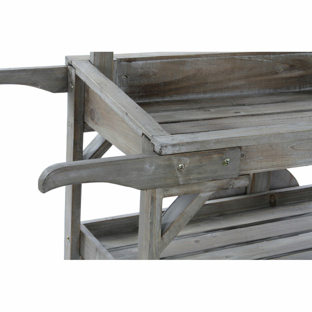 Carro de Jardín DKD Home Decor 87 x 14 x 109 cm 87 x 41 x 109 cm Marrón claro 5 S3030651_4