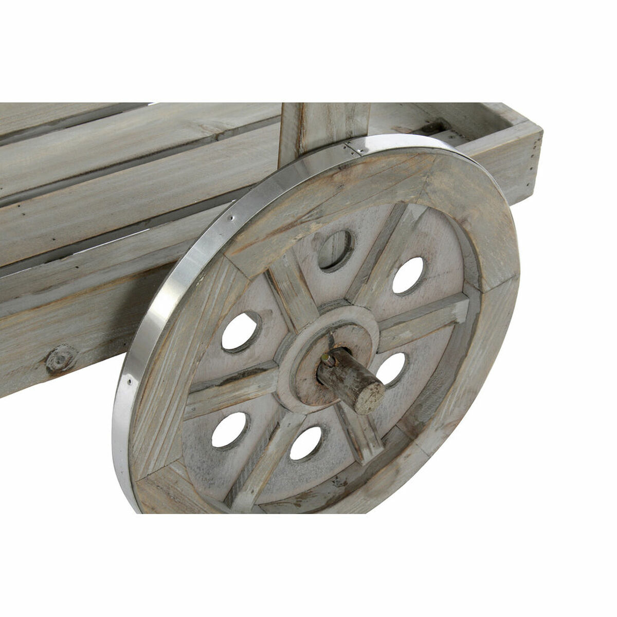 Carro de Jardín DKD Home Decor 87 x 14 x 109 cm 87 x 41 x 109 cm Marrón claro 4 S3030651_3