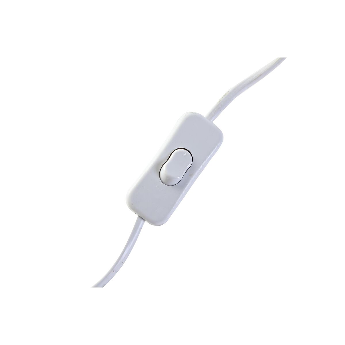 Lámpara de mesa DKD Home Decor Blanco Marrón Madera de mango 50 W 220 V 33 x 12 x 41 cm 3 S3032207_2