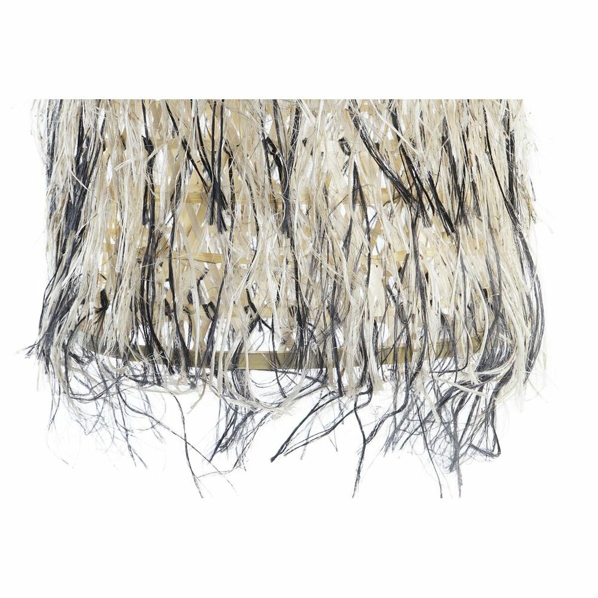 Pantalla de Lámpara DKD Home Decor Bambú (34 x 34 x 50 cm) 3 S3031545_2