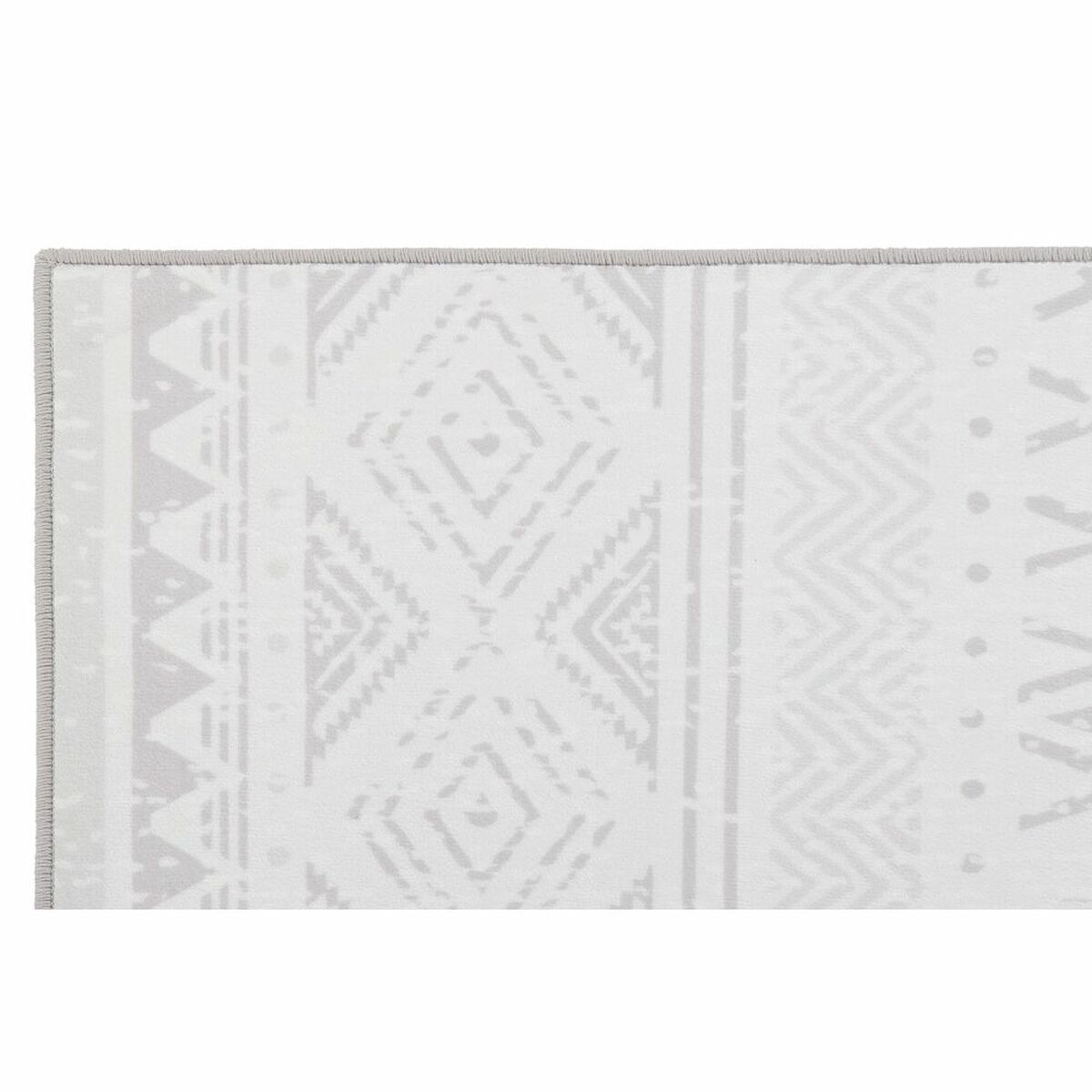 Alfombra DKD Home Decor Gris Blanco Ikat (120 x 180 x 0,4 cm) 4 S3038355_3