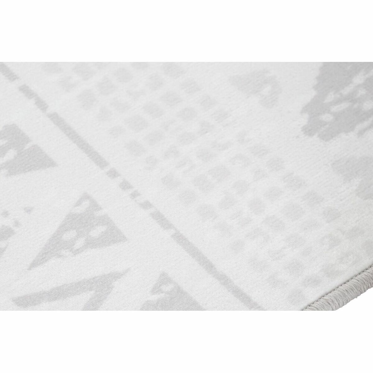 Alfombra DKD Home Decor Gris Blanco Ikat (120 x 180 x 0,4 cm) 3 S3038355_2