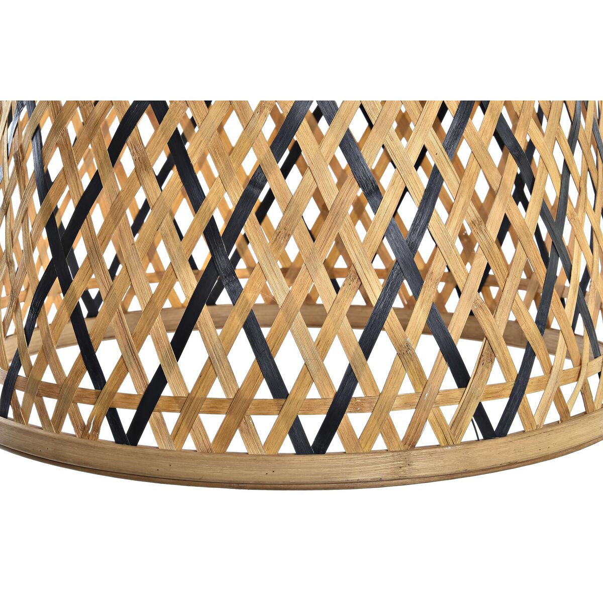 Lámpara de Techo DKD Home Decor Negro Marrón 220 V 50 W (41 x 41 x 39 cm) 2 S3031562_1