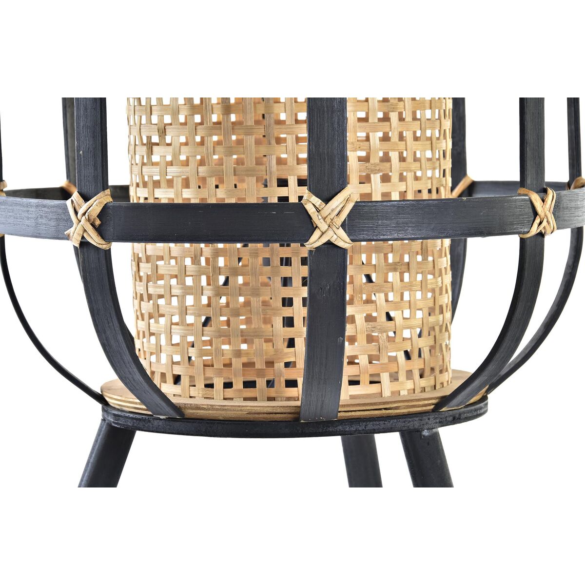 Lámpara de mesa DKD Home Decor Negro Marrón Colonial 220 V 50 W (31 x 31 x 51 cm) 2 S3031568_1