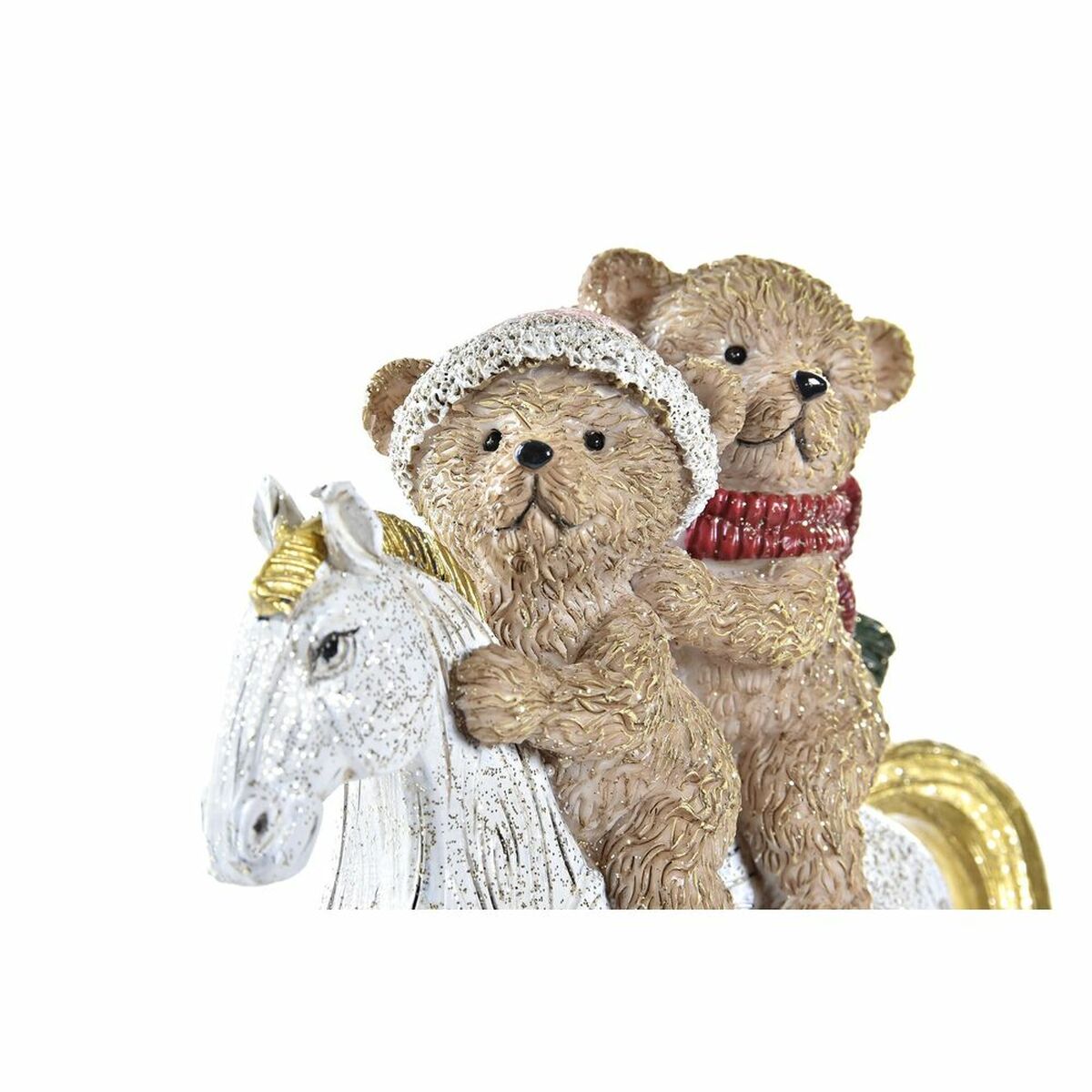 Adorno Navideño DKD Home Decor Resina (14 x 4,5 x 15 cm) (2 Unidades) 2 S3035886_1