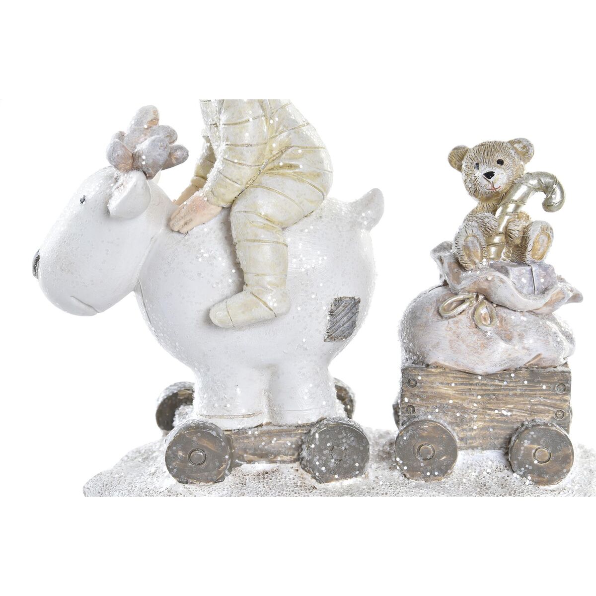 Adorno Navideño DKD Home Decor Resina Niños (13 x 6 x 13,5 cm) (2 Unidades) 2 S3035950_1