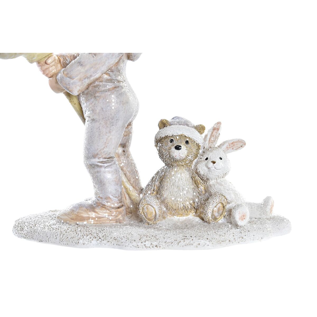 Adorno Navideño DKD Home Decor Resina Niño (11 x 5,5 x 12 cm) (2 Unidades) 2 S3035951_1