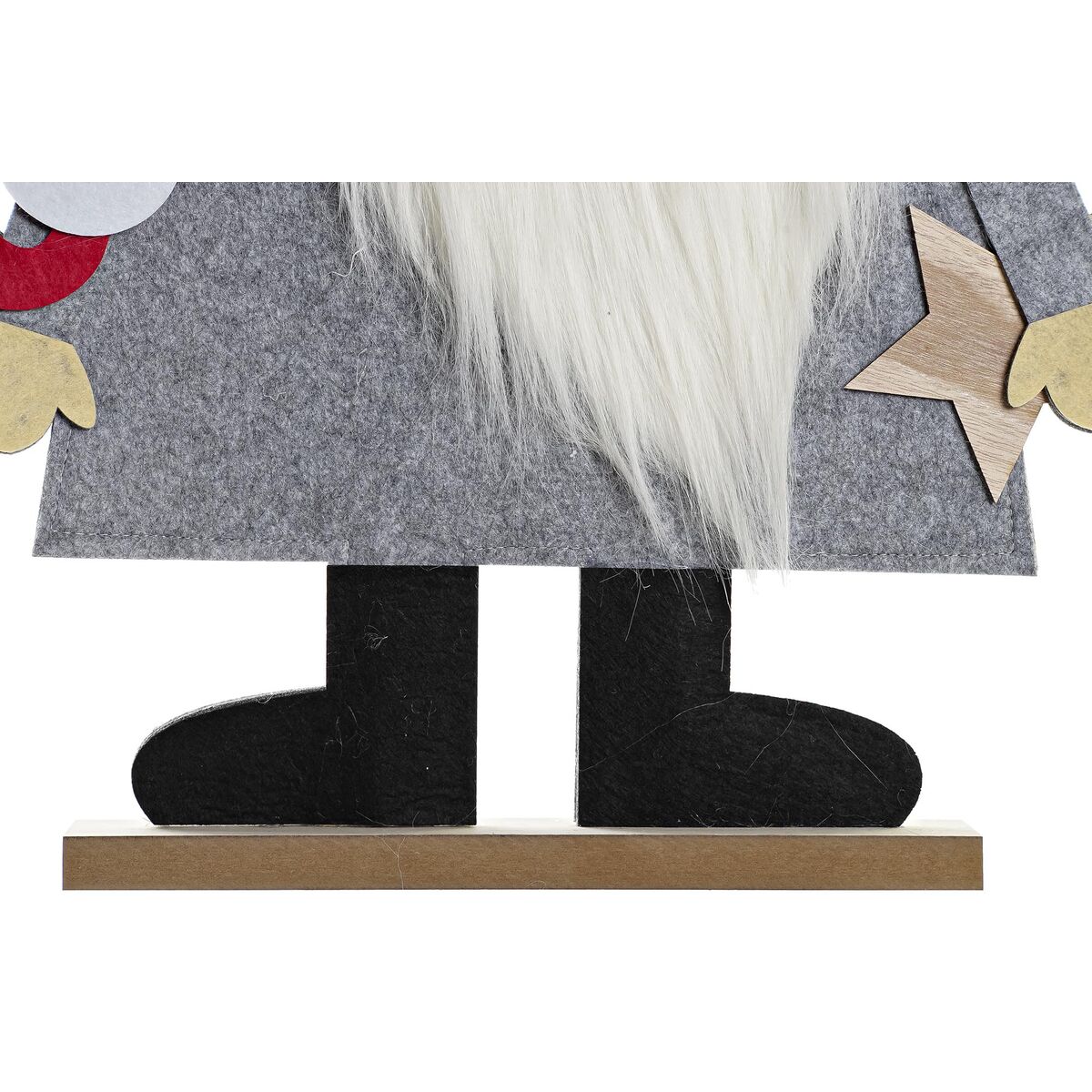 Adorno Navideño DKD Home Decor MDF Fieltro (34 x 6 x 64 cm) (2 Unidades) 2 S3035998_1