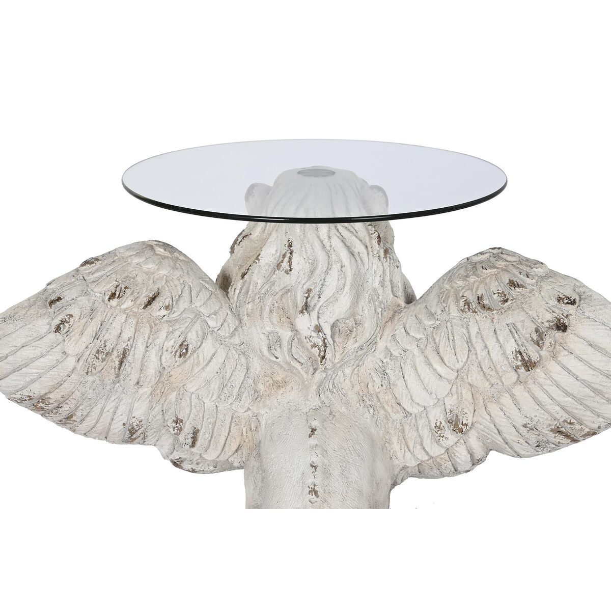 Mesa auxiliar DKD Home Decor Gris Cristal Magnesio 96 x 52 x 62 cm 3 S3034153_2