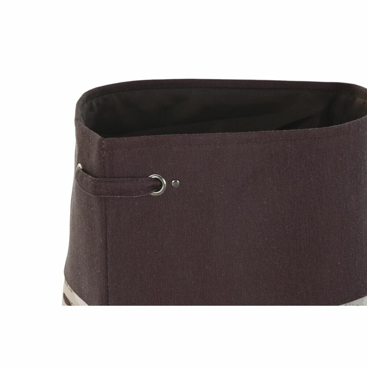 Cesto para la Ropa Sucia DKD Home Decor Gris Naranja 40 x 40 x 60 cm (3 Unidades) 2 S3029026_1