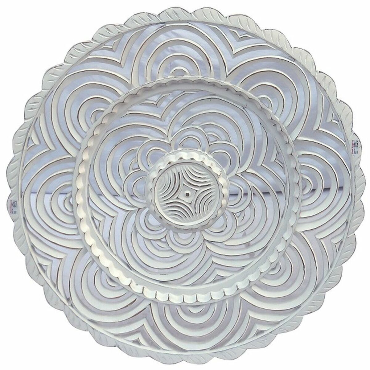 Decoración de Pared DKD Home Decor MDF Mandala (90 x 4 x 90 cm) 1 S3029487_0
