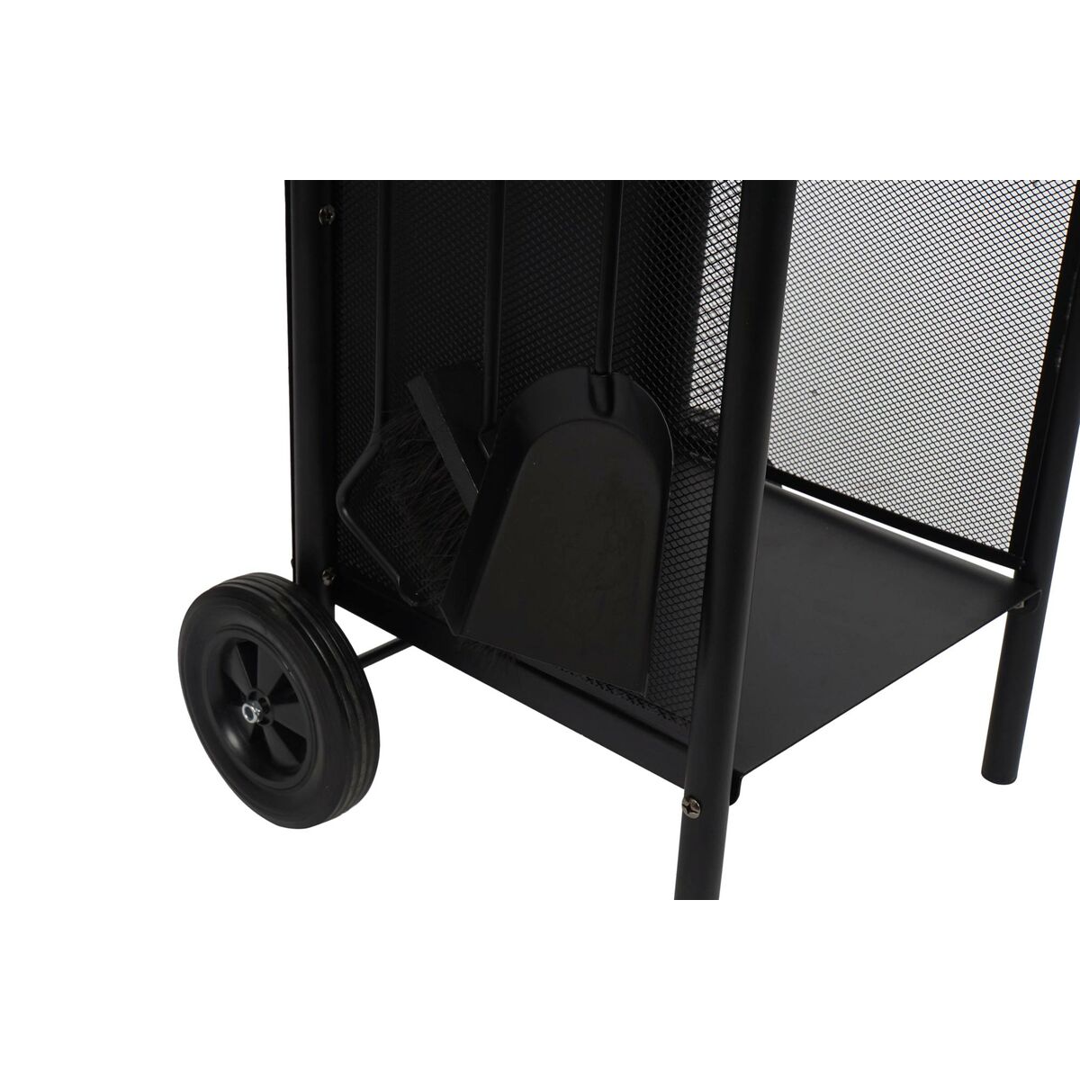 Soporte para Leña DKD Home Decor Acero Plástico (42 x 36 x 81 cm) 2 S3027974_1