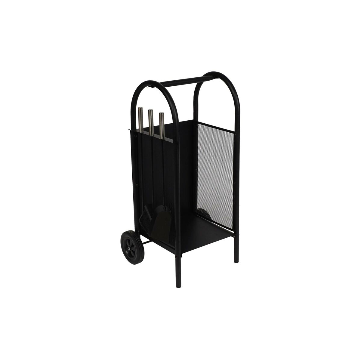 Soporte para Leña DKD Home Decor Acero Plástico (42 x 36 x 81 cm) 1 S3027974_0