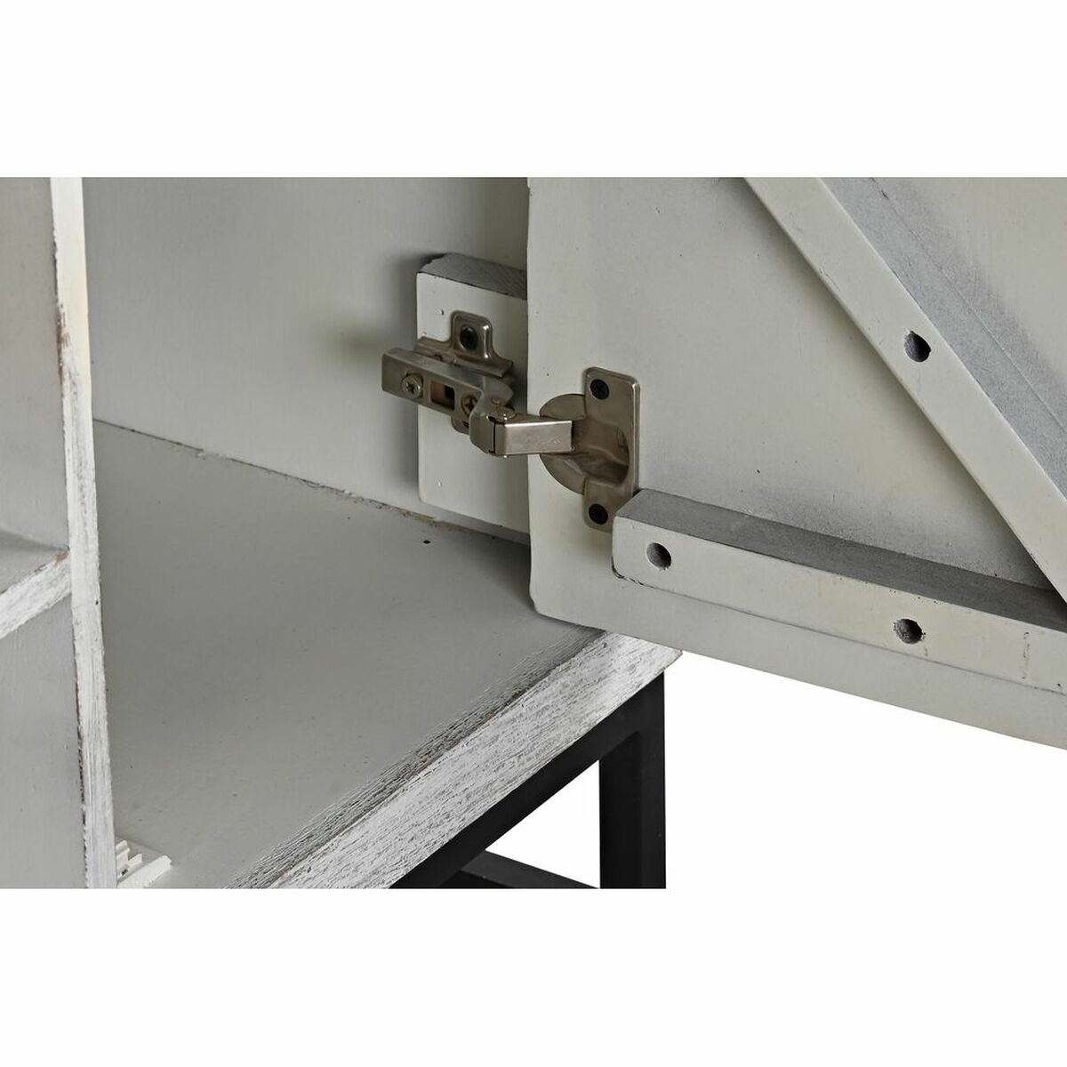 Mueble de TV DKD Home Decor Metal Madera de mango (130 x 40 x 55 cm) 5 S3034381_4