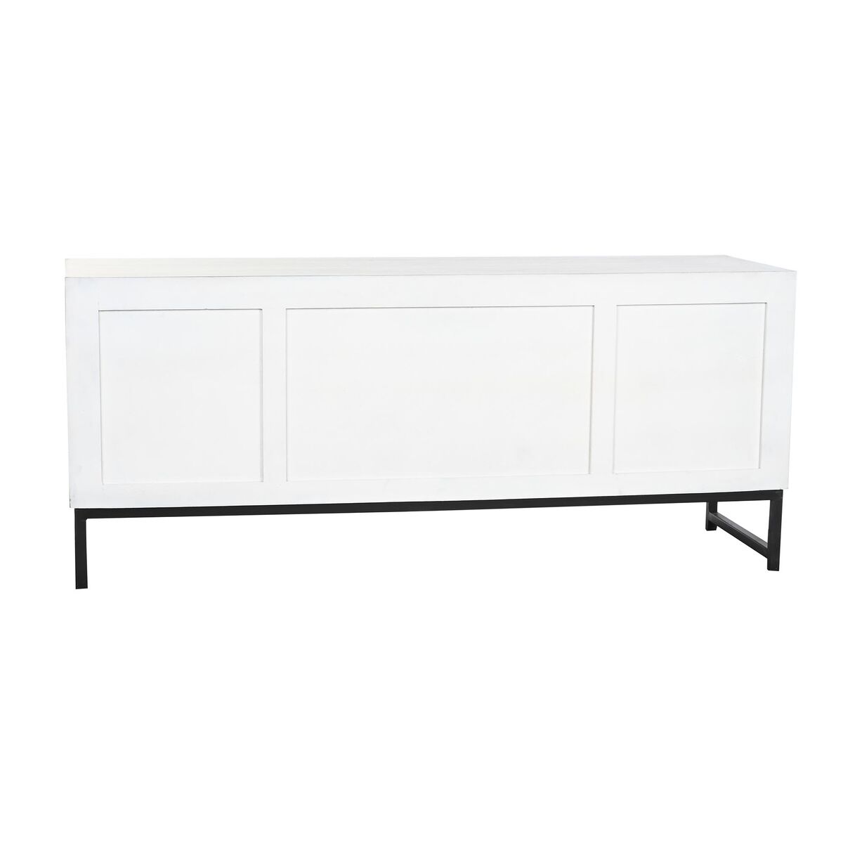 Mueble de TV DKD Home Decor Blanco Beige Gris Multicolor Cerámica Madera de mango 130 x 40 x 56 cm 7 S3040417_6