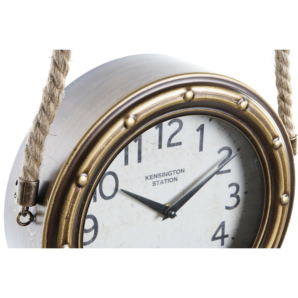 Reloj de Pared DKD Home Decor 28,5 x 8 x 50 cm Cristal Hierro Vintage (2 Unidades) 2 S3041482_1