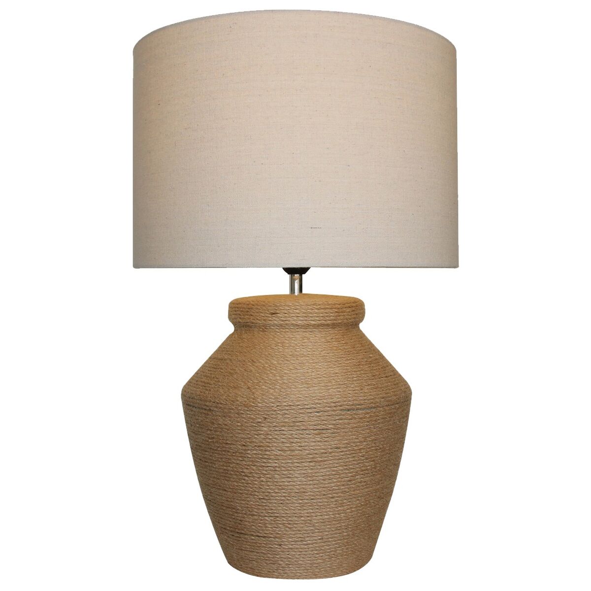Lámpara de mesa DKD Home Decor Marrón Beige Cuerda Dolomita 25 W 50 W 220 V 38 x 38 x 59 cm 38 x 38 x 60 cm 1 S3040087_0