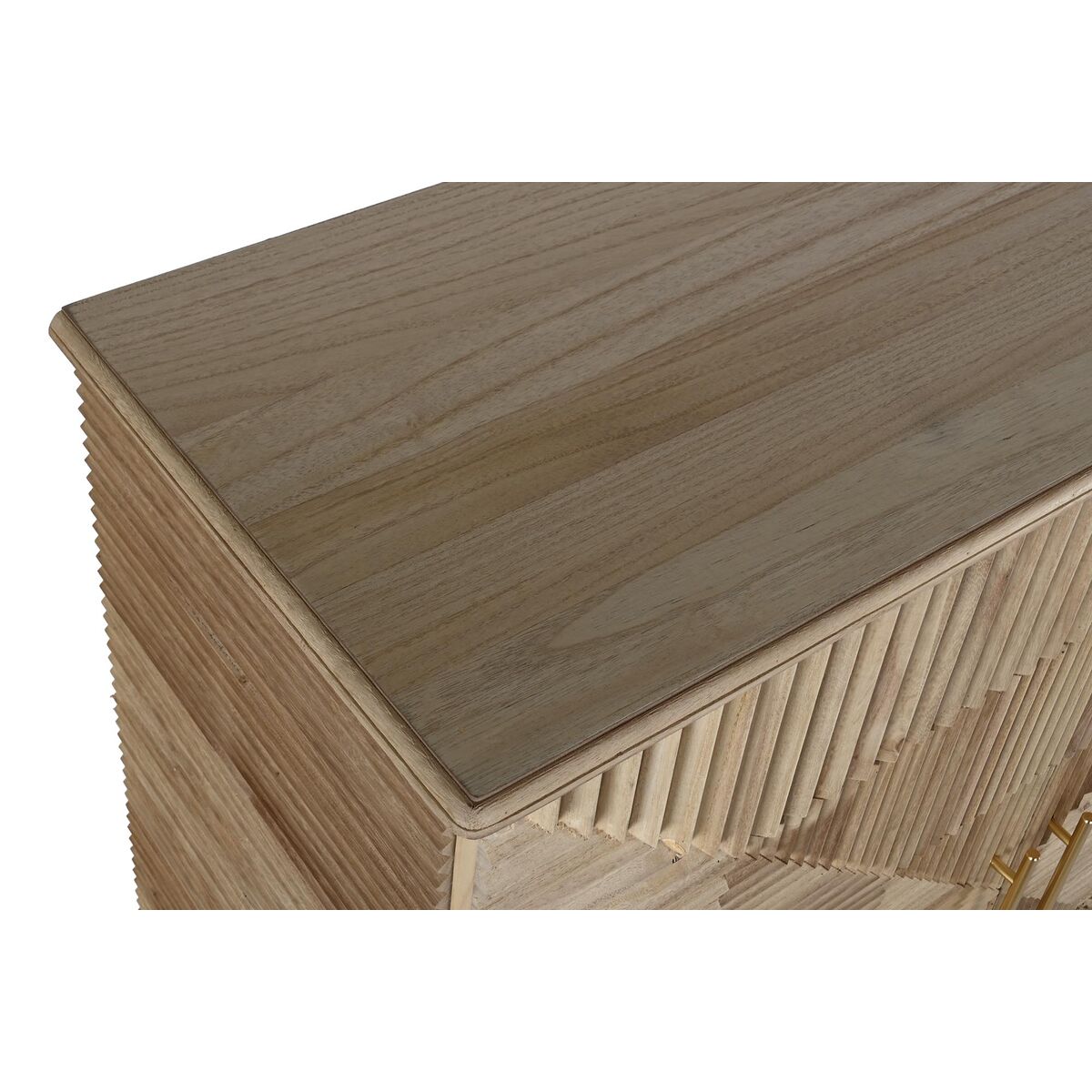 Aparador DKD Home Decor Dorado Marrón claro Madera de Paulonia Madera MDF 100 x 44 x 118 cm 3 S3040474_2