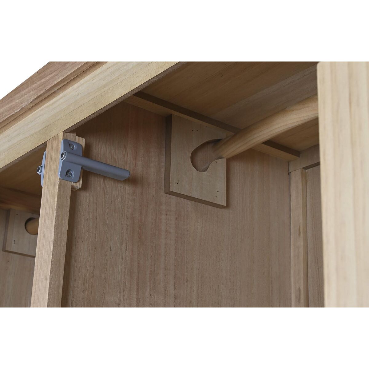 Armario ropero DKD Home Decor Natural Pino Madera MDF 90 x 40 x 180 cm 6 S3040490_5