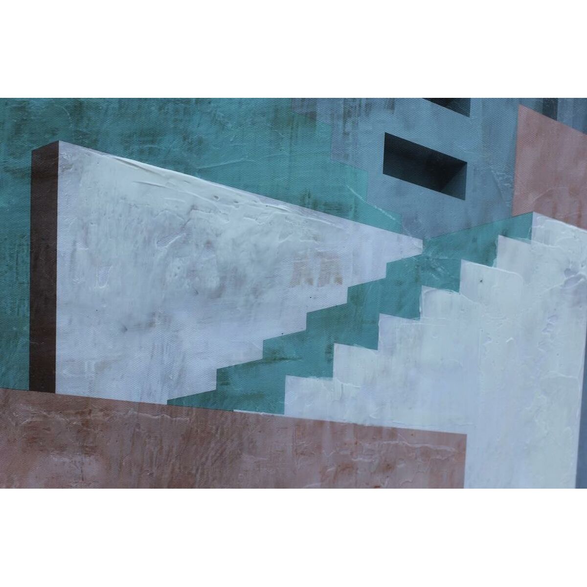 Lienzo DKD Home Decor Lienzo Madera MDF 70 x 1,8 x 50 cm 2 S3039044_1