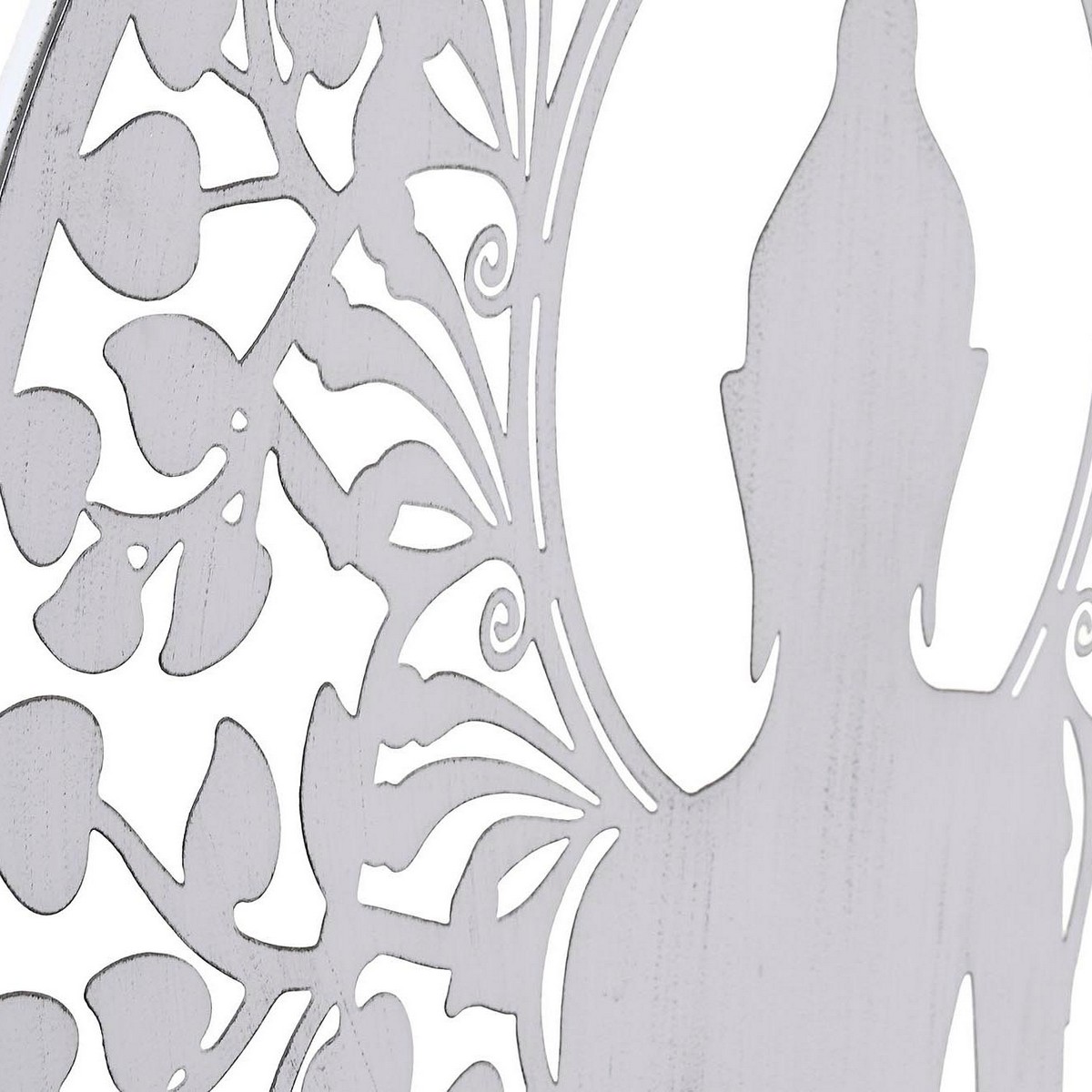 Decoración de Pared DKD Home Decor Metal Buda (2 Unidades) (60 x 1 x 60 cm) 2 S3039365_1