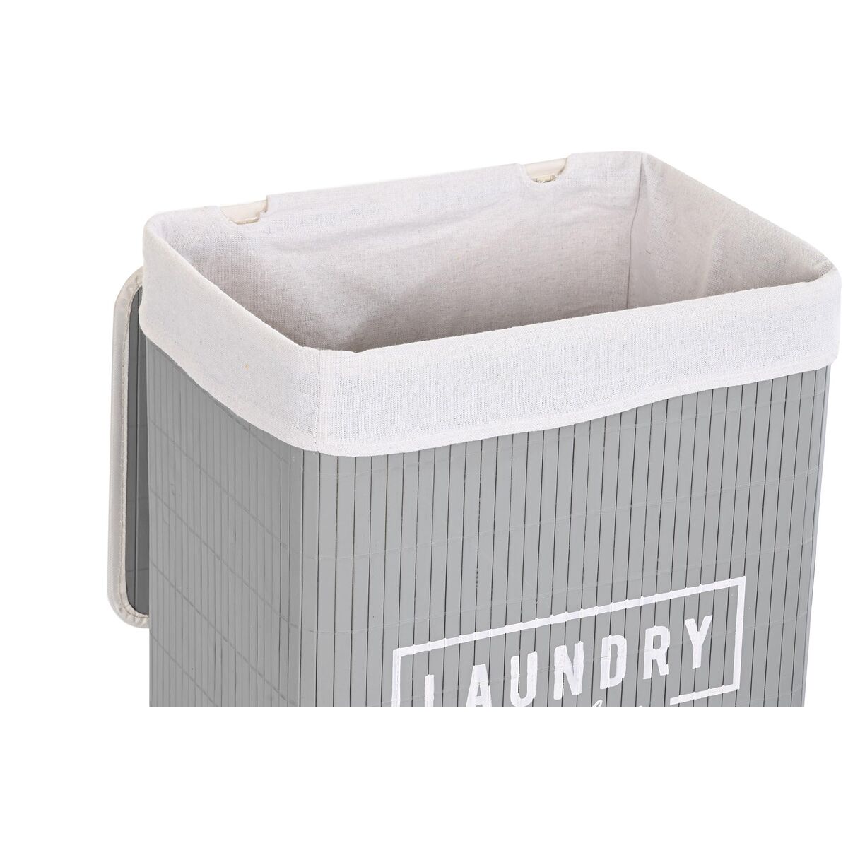 Juego de Cestos DKD Home Decor Gris oscuro Bambú 40 x 30 x 46 cm 5 Piezas 3 S3039215_2