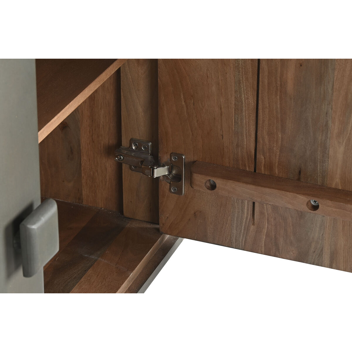 Aparador DKD Home Decor Gris oscuro Madera 177 x 38 x 75 cm 4 S3044109_3