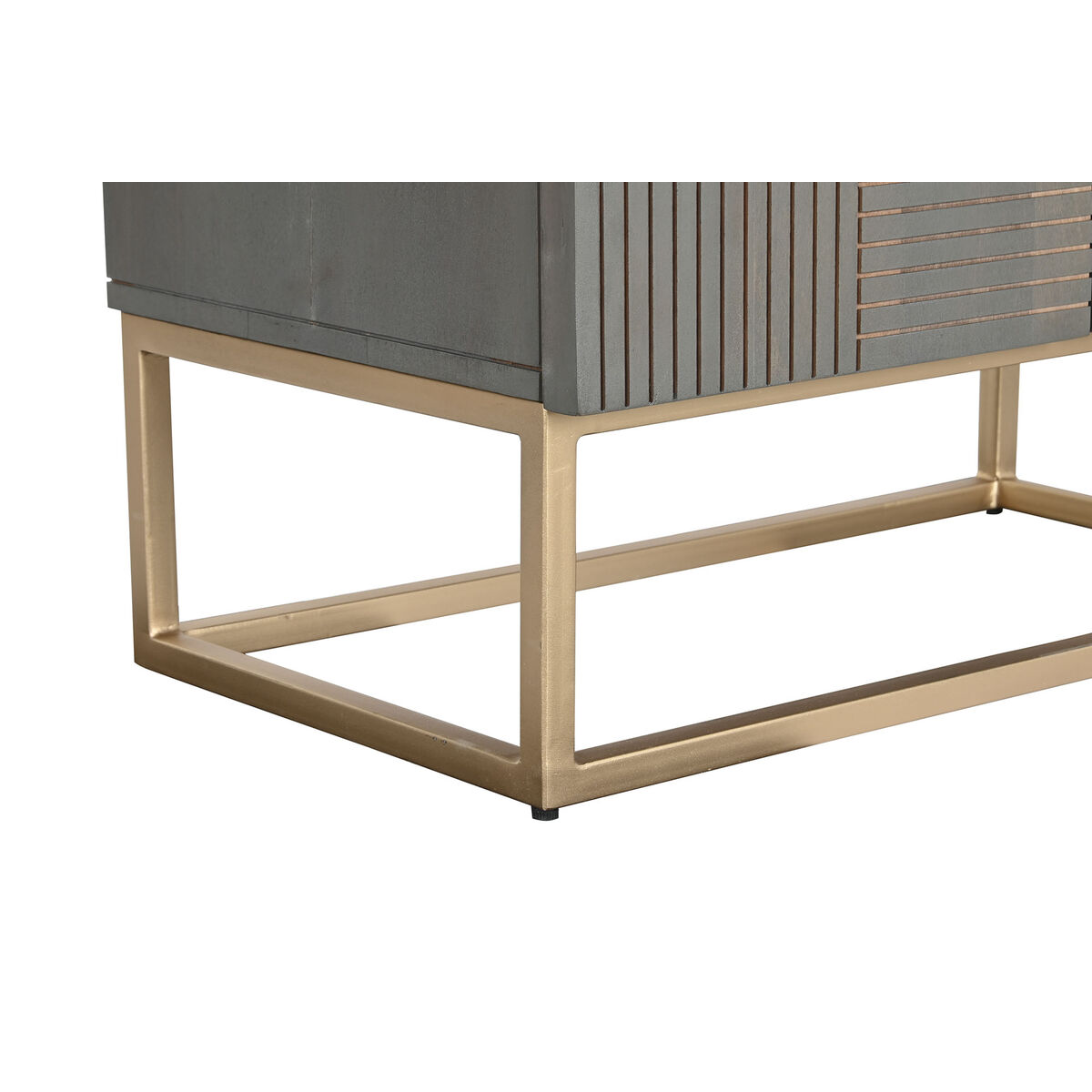 Armario DKD Home Decor 70 x 38 x 140 cm Dorado Madera Gris oscuro 5 S3044112_4