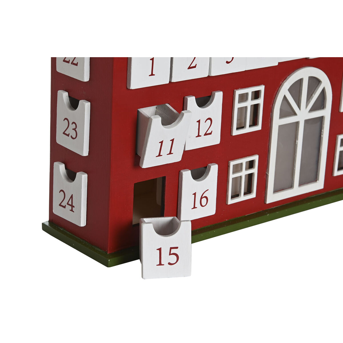 Calendario de Adviento DKD Home Decor Madera 37,5 x 8,5 x 31 cm (2 Unidades) 2 S3052201_1