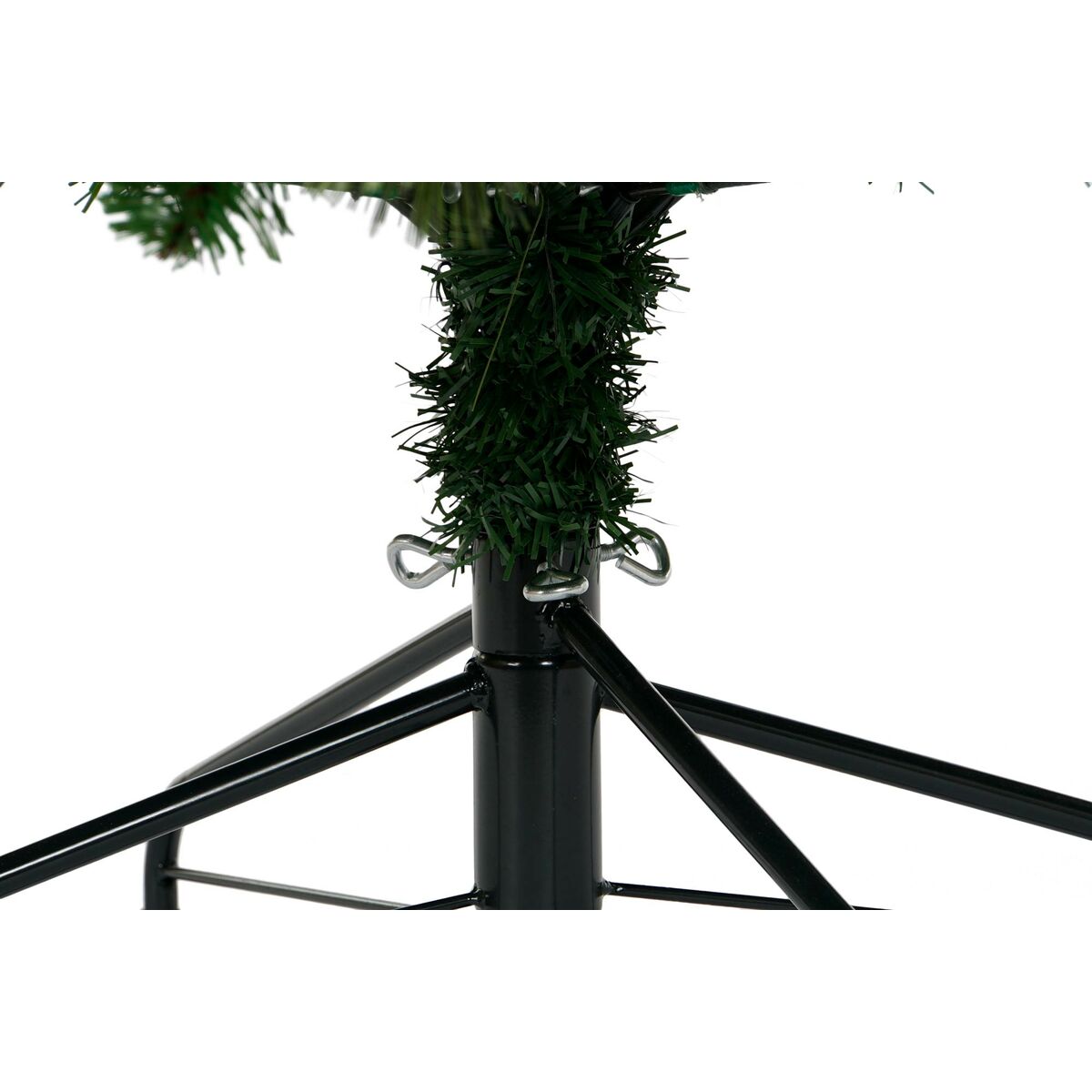 Árbol de Navidad DKD Home Decor Rojo Verde Polietileno 100 x 100 x 180 cm 3 S3052356_2