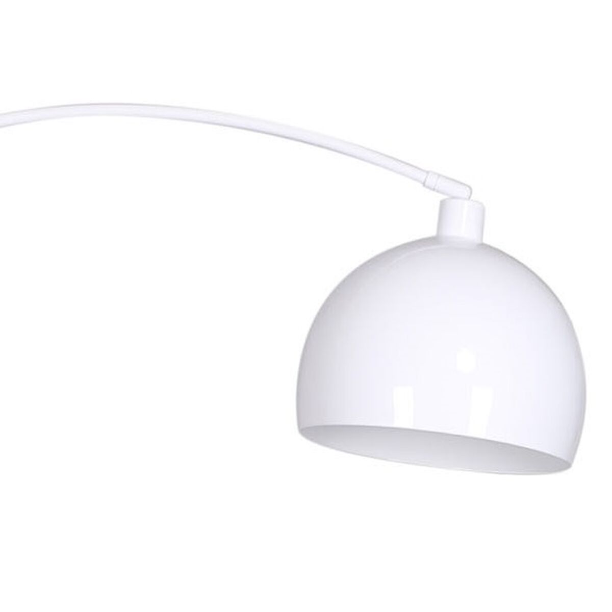 Lámpara de Pie DKD Home Decor 36 x 110 x 195 cm Metal Blanco Mármol 220 V 50 W 60 W 2 S3052596_1