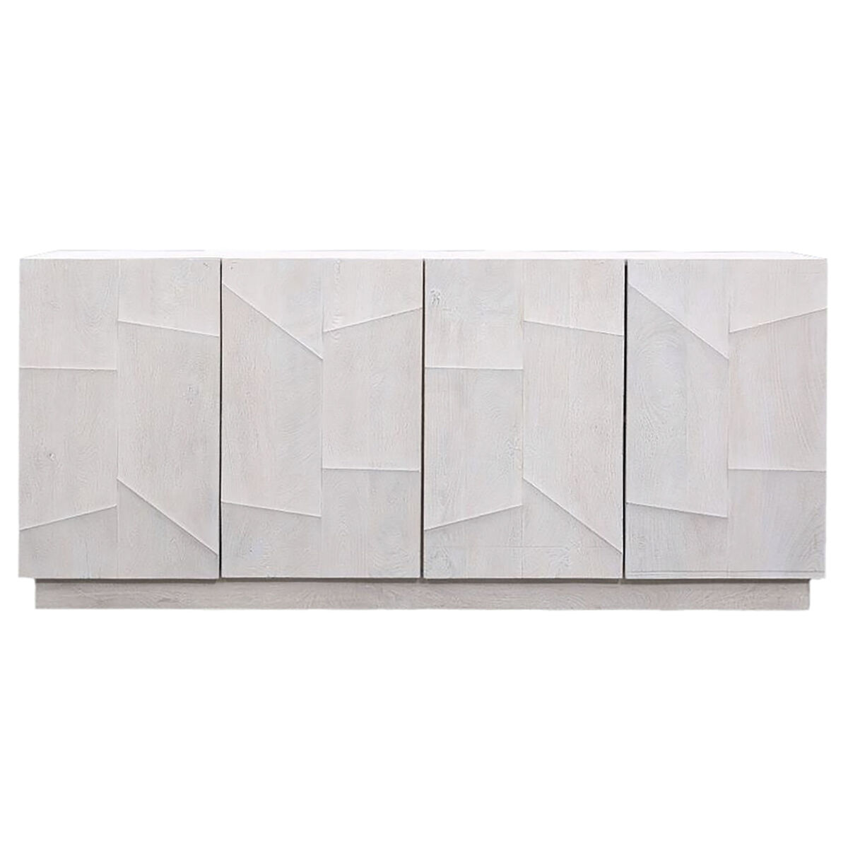 Aparador DKD Home Decor Blanco Crema Madera de mango 180 x 40 x 80 cm 9 S3052675_8