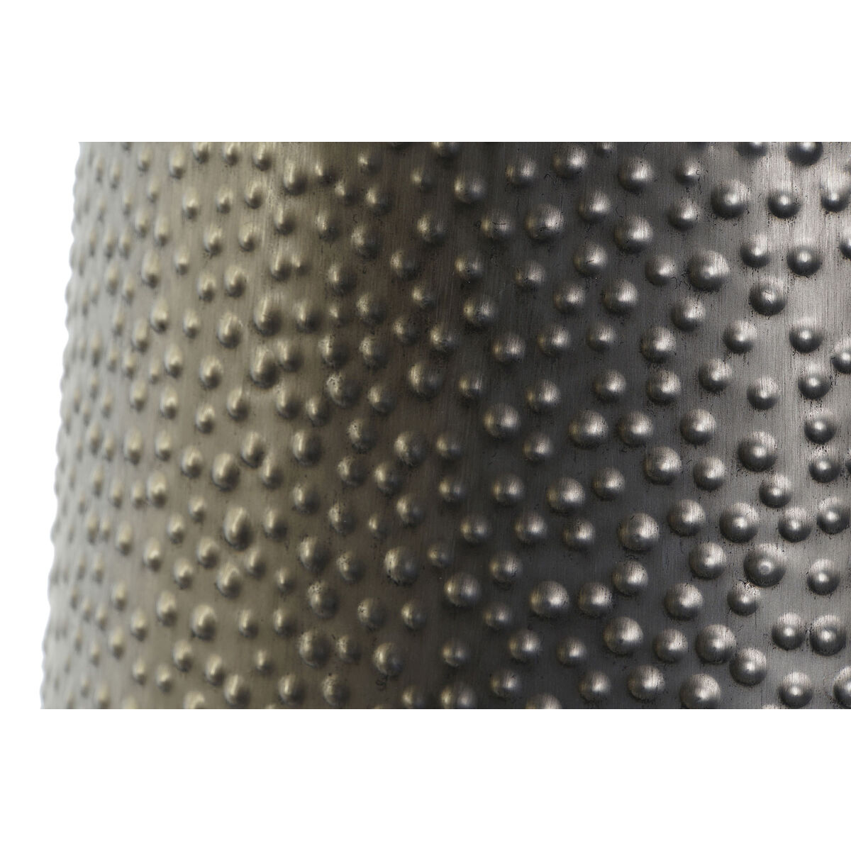 Jarrón DKD Home Decor Gris Dorado Gris oscuro Metal Moderno 25 x 25 x 56,5 cm 2 S3053046_1