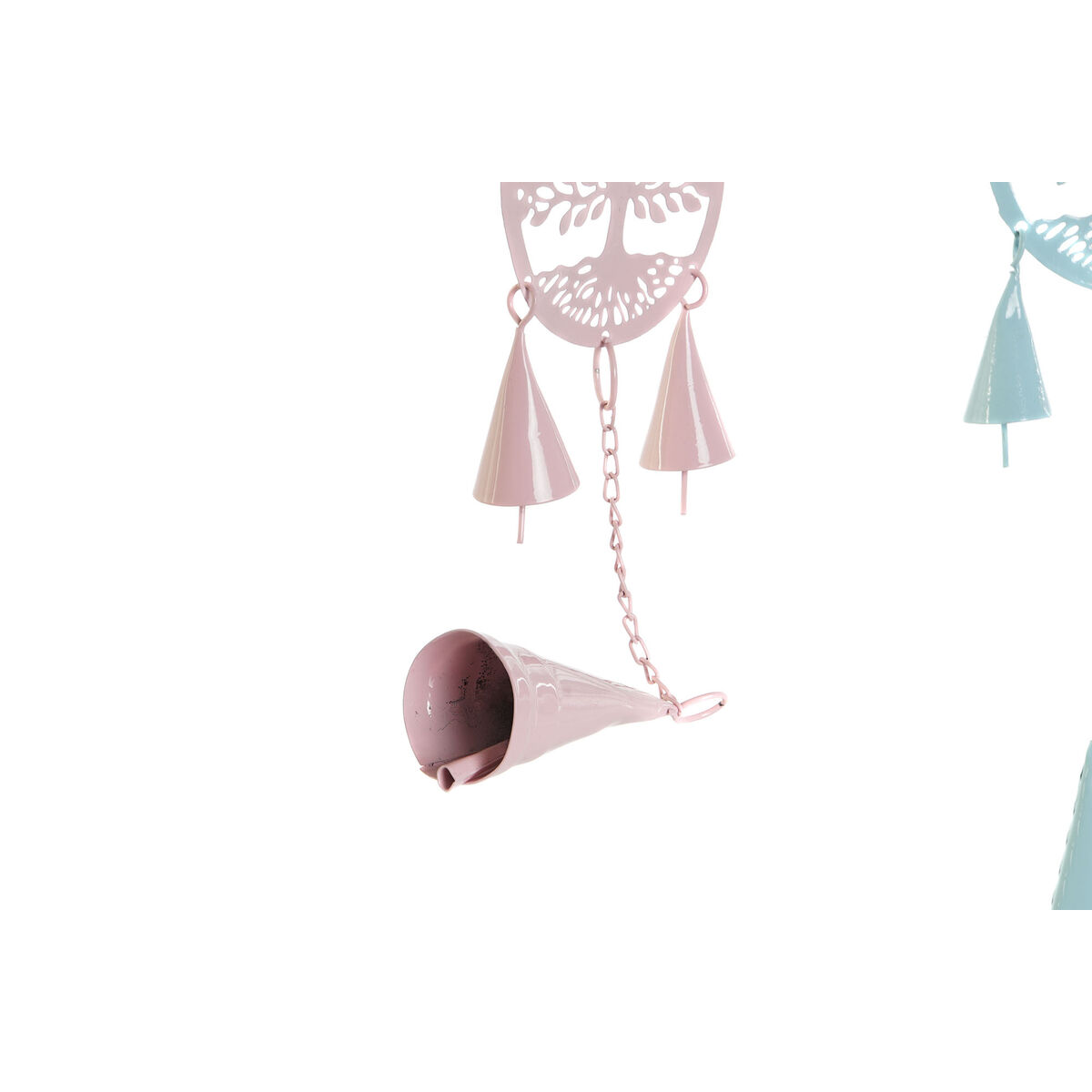 Decoración Colgante DKD Home Decor Árbol Blanco (4 Unidades) 3 V3402132_2