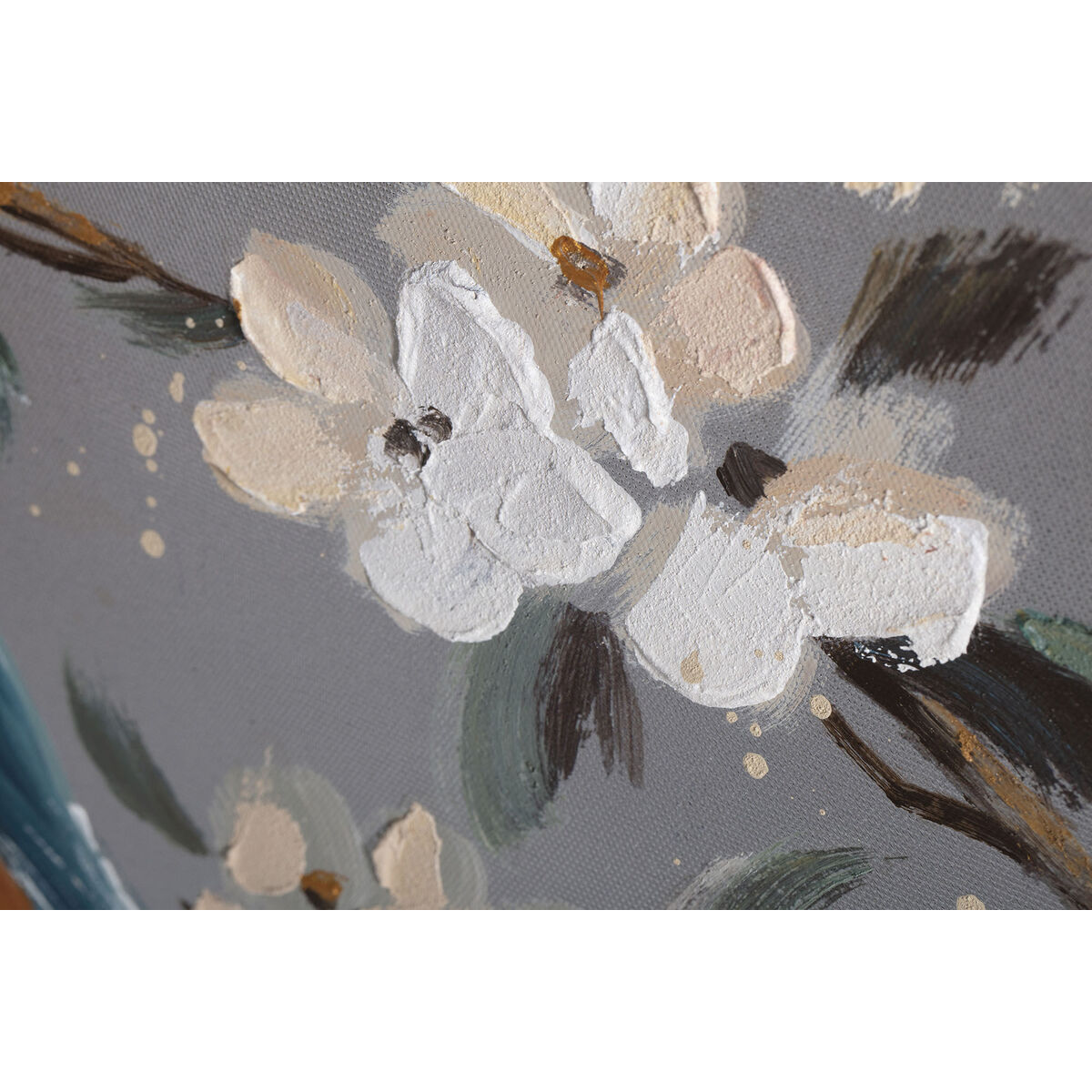 Lienzo Home ESPRIT Pájaro Oriental 120 x 3,7 x 60 cm (2 Unidades) 5 S3053471_4