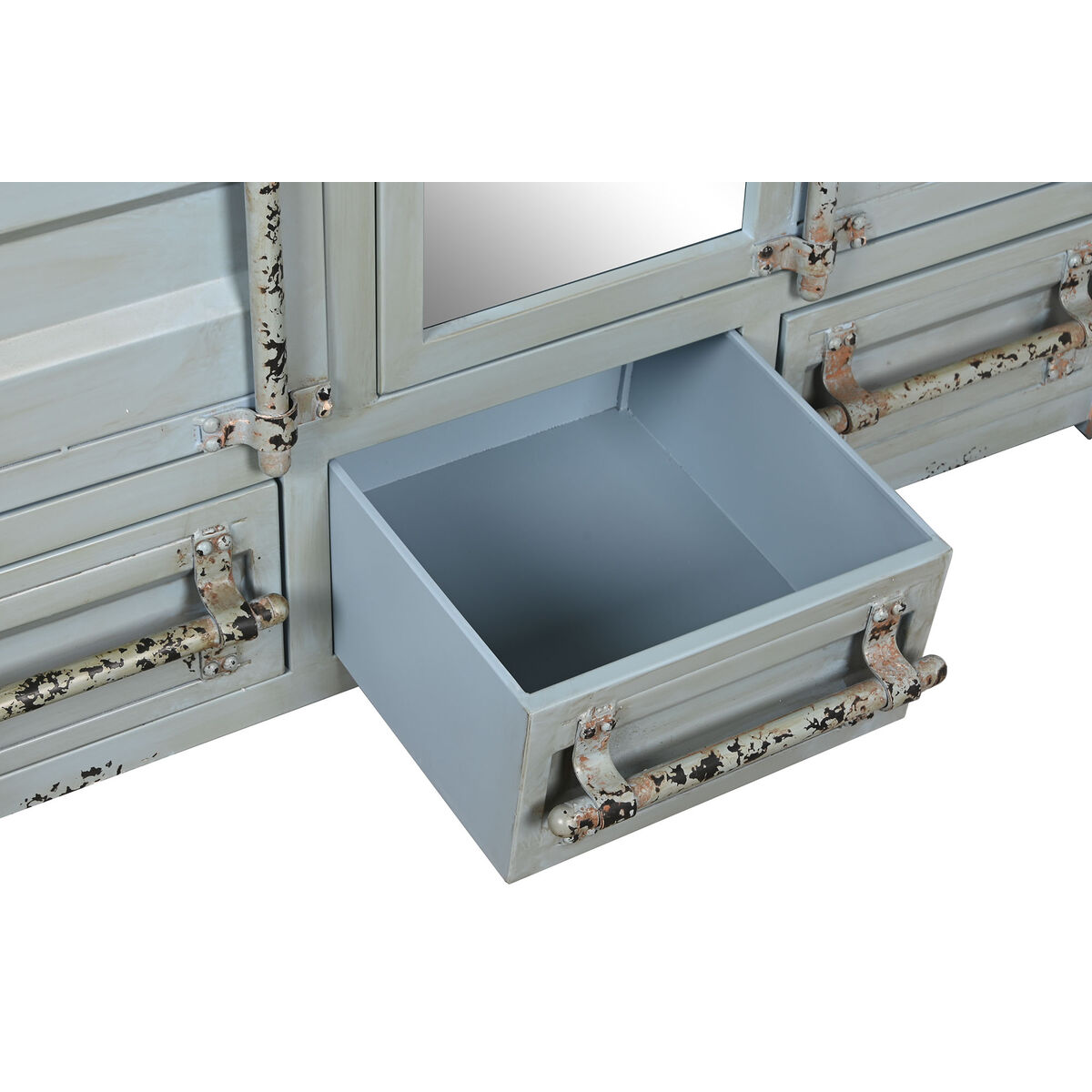 Armario Home ESPRIT Turquesa Azul cielo 112 x 46 x 174 cm 7 S3054279_6