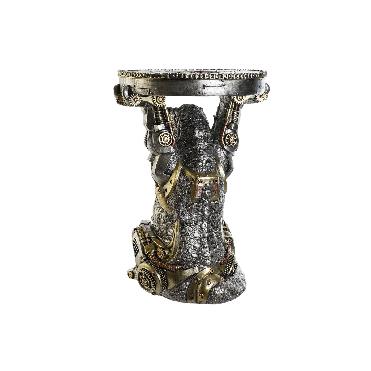 Mesa auxiliar Home ESPRIT Gris Multicolor Resina 36 x 33 x 51 cm 5 S3053543_4