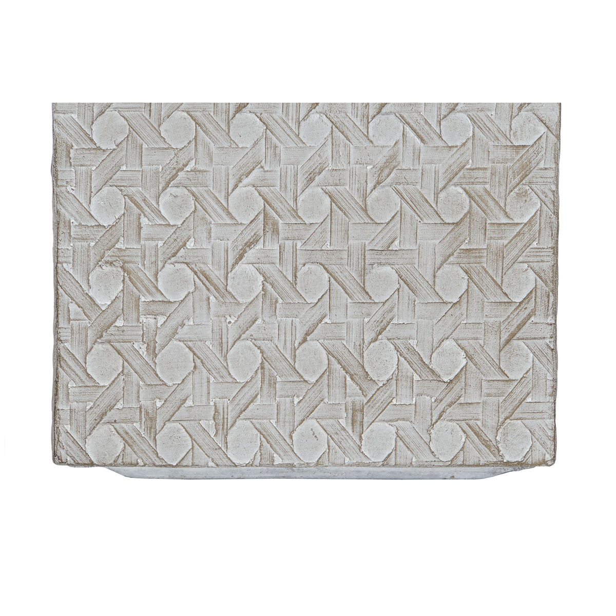 Set de Maceteros Home ESPRIT Beige Fibra de Vidrio Magnesio 44,5 x 44,5 x 42,5 cm (4 Unidades) 3 S3054517_2